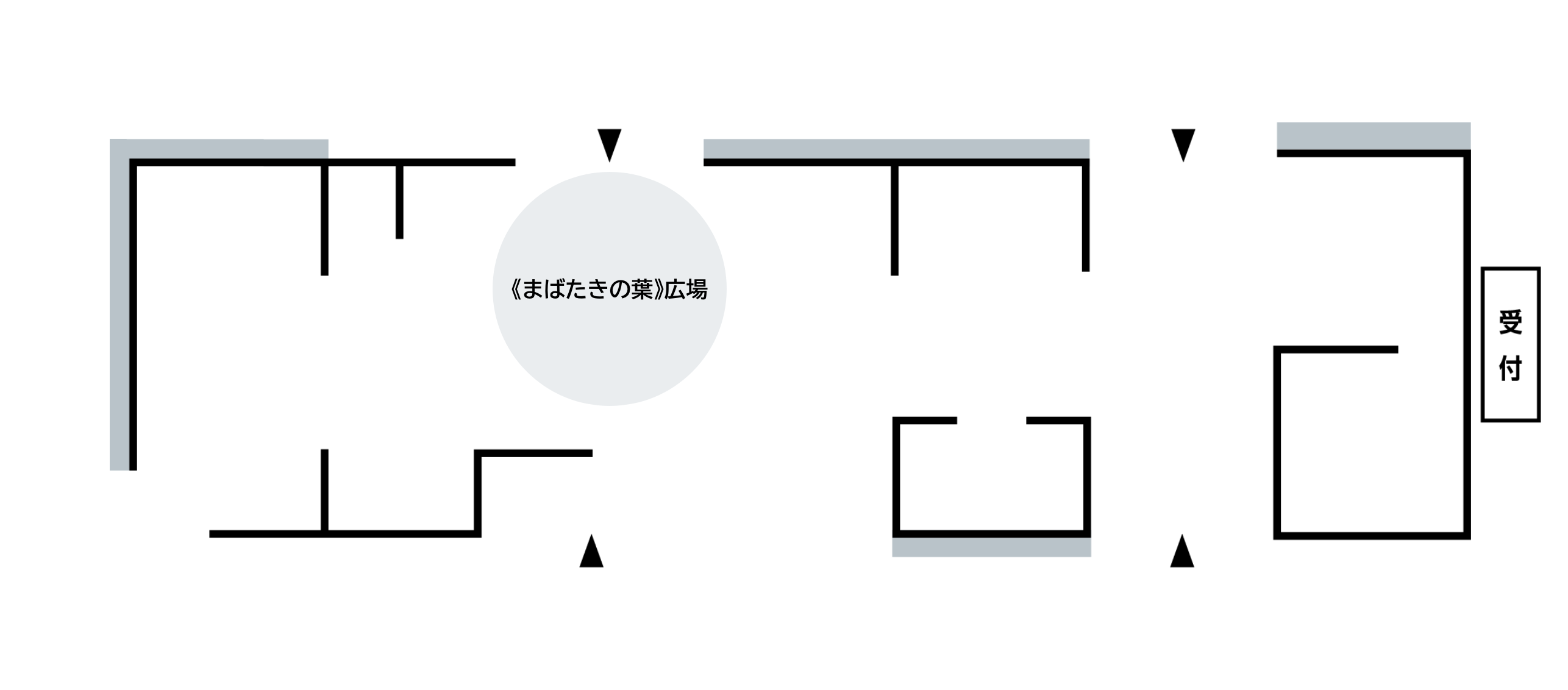 ロビーギャラリーフロアマップ